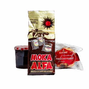 Caffè 500g + panettoncino + marmellata